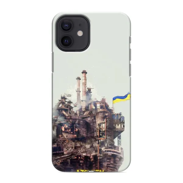 Чехол с рисунком «Азовсталь» для iPhone 12 mini Чехол с рисунком «Азовсталь» для iPhone 12 mini