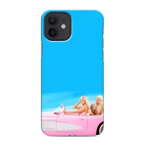 Силіконовый Чохол Барбі фільм на iPhone 12 mini (Барбі і Кен)