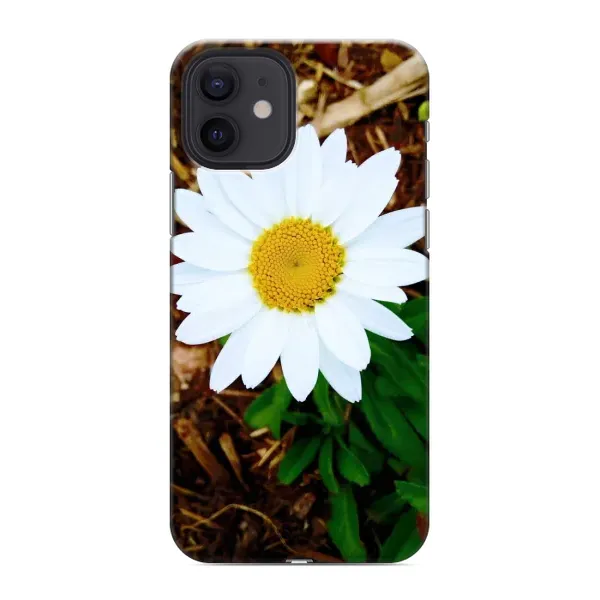 Чехол с рисунком «Белая ромашка» для iPhone 12 mini Чехол с рисунком «Белая ромашка» для iPhone 12 mini