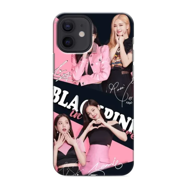Чехол с рисунком «BLACKPINK» для iPhone 12 mini Чехол с рисунком «BLACKPINK» для iPhone 12 mini