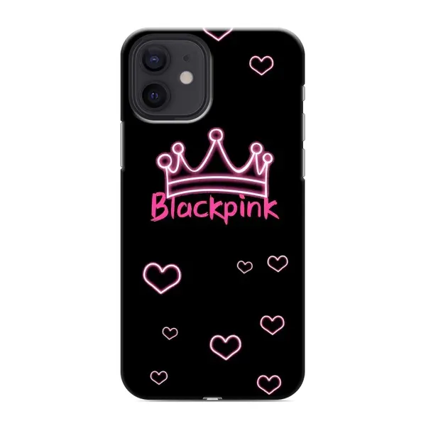 Чехол с рисунком «Блэекпинг» для iPhone 12 mini Чехол с рисунком «Блэекпинг» для iPhone 12 mini