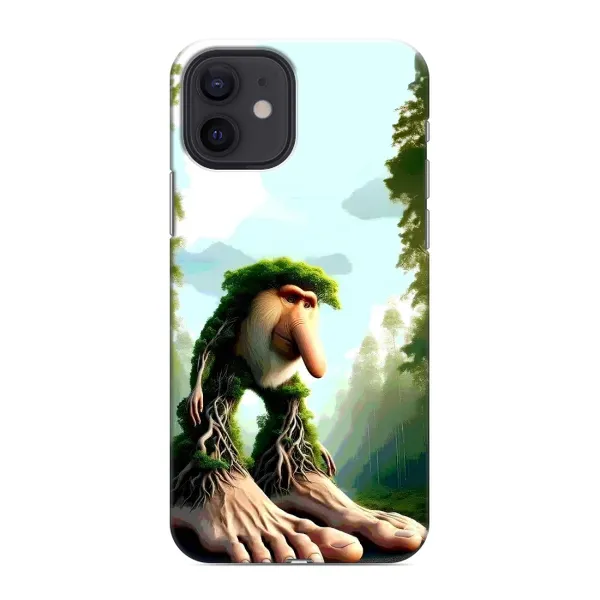 Чехол с рисунком «Брр брр патапим» для iPhone 12 mini Чехол с рисунком «Брр брр патапим» для iPhone 12 mini