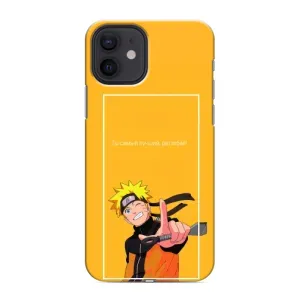 Чехлы с принтом Наруто на iPhone 12 mini (Даттебаё)