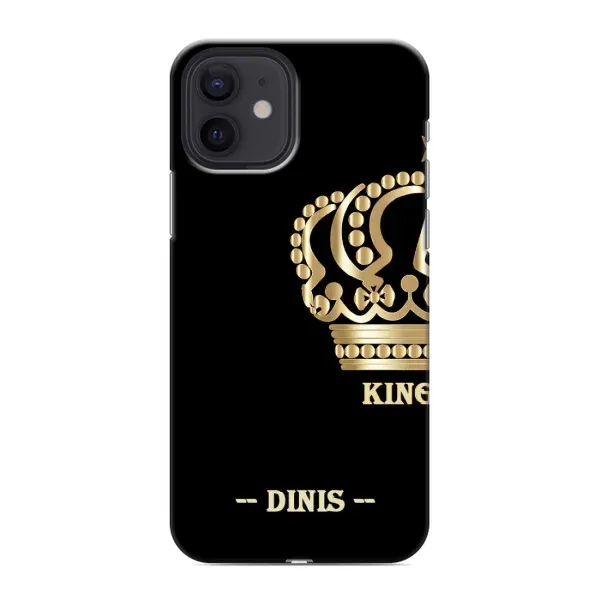 Чехол с рисунком «DEN» для iPhone 12 mini Чехол с рисунком «DEN» для iPhone 12 mini