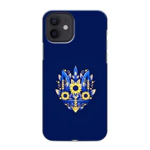 Чехол с картинкой (Патриотический ГЕРБ) на iPhone 12 mini (герб)