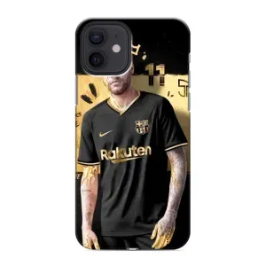 Силиконовый Чехол iPhone 12 mini (Gold Neymar)