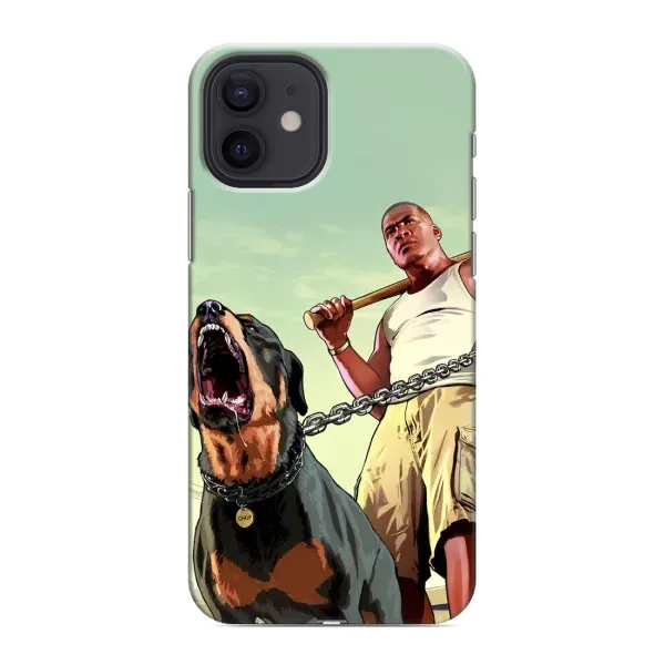 Чехол с рисунком «GTA» для iPhone 12 mini Чехол с рисунком «GTA» для iPhone 12 mini