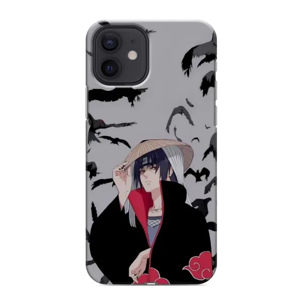 Чехол с рисунком «Итачи Ворони» для iPhone 12 mini Чехол с рисунком «Итачи Ворони» для iPhone 12 mini