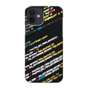 Чехол с рисунком «Код» для iPhone 12 mini