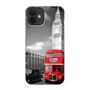 Чохол з малюнком «Червоний автобус» для iPhone 12 mini