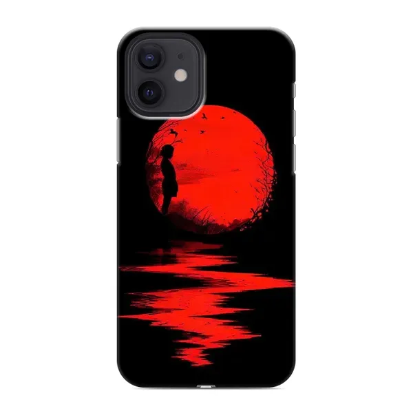 Чехол с рисунком «Красный Закат» для iPhone 12 mini Чехол с рисунком «Красный Закат» для iPhone 12 mini