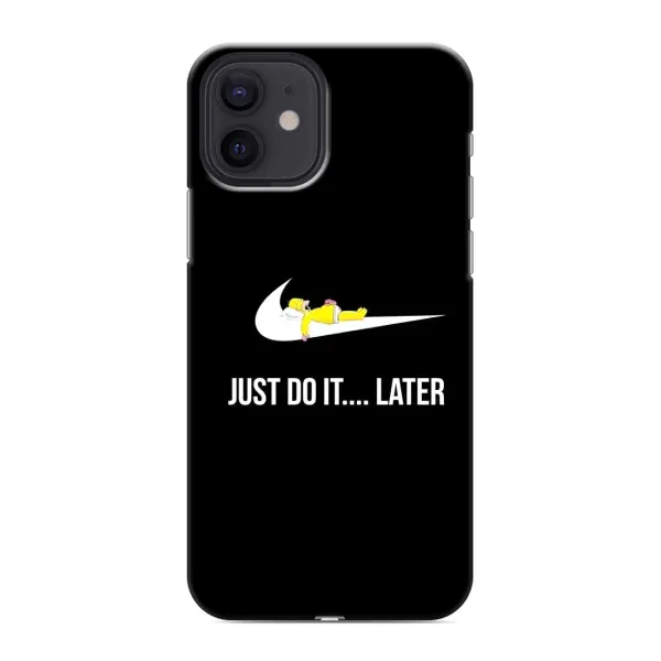 Чехол с рисунком «Later» для iPhone 12 mini Чехол с рисунком «Later» для iPhone 12 mini