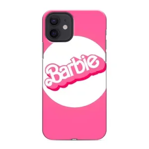 Силіконовый Чохол Барбі фільм на iPhone 12 mini (Лого Барбі)