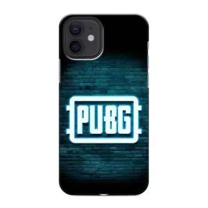 Чехол (TPU) с картинкой "Лого Пабг" на Айфон 12 Мини (Лого PUBG)