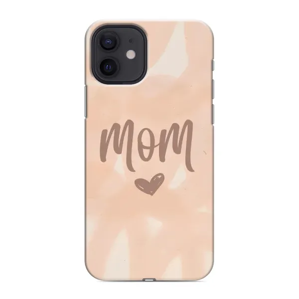 Чехол с рисунком «Love mom» для iPhone 12 mini Чехол с рисунком «Love mom» для iPhone 12 mini