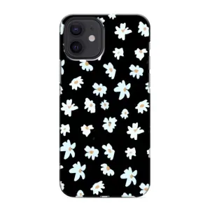 Чехол с ромашками на iPhone 12 mini (Маленькие ромашки)