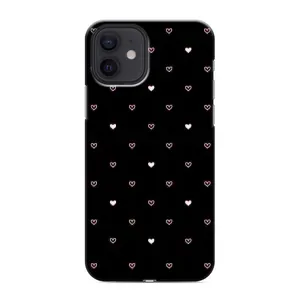 Чехлы с тематикой "Маленькие Сердечки" на iPhone 12 mini (Маленькие сердечки)