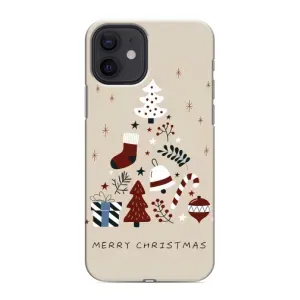 Чехол Санта Клаус для iPhone 12 mini (Merry Christmas)