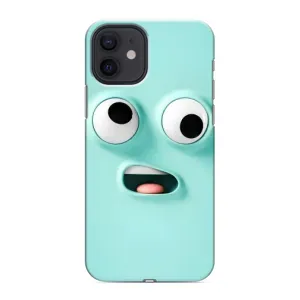 Чохли (ТПУ) (смішні стікери) для iPhone 12 mini (Кумедне м'ятне обличчя)