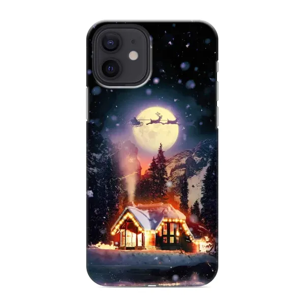 Чехол с рисунком «Настроение зимнее» для iPhone 12 mini Чехол с рисунком «Настроение зимнее» для iPhone 12 mini