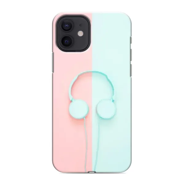 Чехол с рисунком «Наушники» для iPhone 12 mini Чехол с рисунком «Наушники» для iPhone 12 mini