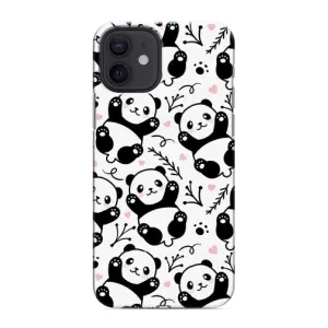 Чехлы с Пандами на iPhone 12 mini (Пандочки)