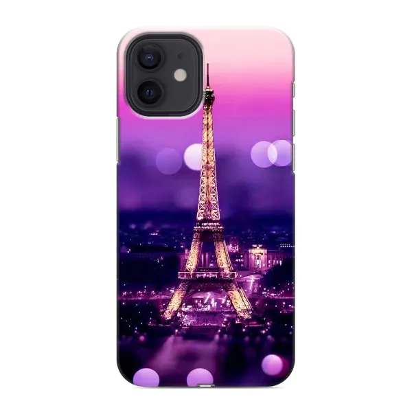 Чехол с рисунком «Париж башня» для iPhone 12 mini Чехол с рисунком «Париж башня» для iPhone 12 mini