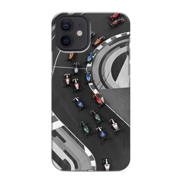 Чехол с рисунком «Гонки ф1» для iPhone 12 mini