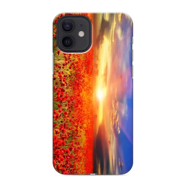 Чохол з малюнком «Поле тюльпанів» для iPhone 12 mini Чохол з малюнком «Поле тюльпанів» для iPhone 12 mini