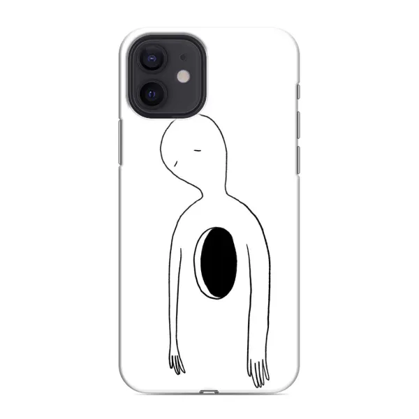 Чехол с рисунком «Пустота» для iPhone 12 mini Чехол с рисунком «Пустота» для iPhone 12 mini