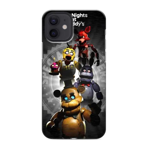 Чехол с рисунком «Пять ночей» для iPhone 12 mini Чехол с рисунком «Пять ночей» для iPhone 12 mini