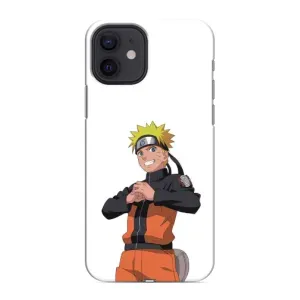 Чехлы с принтом Наруто на iPhone 12 mini (Радосный Наруто)