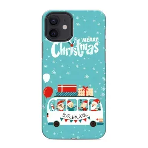 Силиконовый бампер на рождество для iPhone 12 mini (Рождественское настроение)