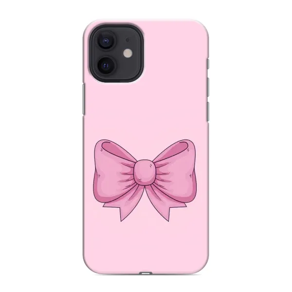 Чехол с рисунком «Розовый бантик» для iPhone 12 mini Чехол с рисунком «Розовый бантик» для iPhone 12 mini
