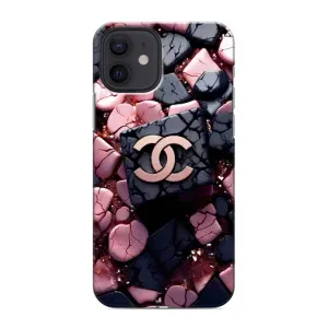 Чохол (Dior, Prada, YSL, Chanel) для iPhone 12 mini (Шанель)
