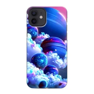 Чохли КОСМОС на iPhone 12 mini (Сині планети)