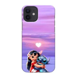 Чехол с рисунком Стич для iPhone 12 mini (Стич и Лило)