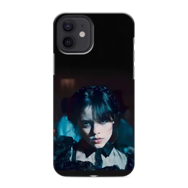 Чехол с рисунком «Танец Уэнсдей» для iPhone 12 mini Чехол с рисунком «Танец Уэнсдей» для iPhone 12 mini