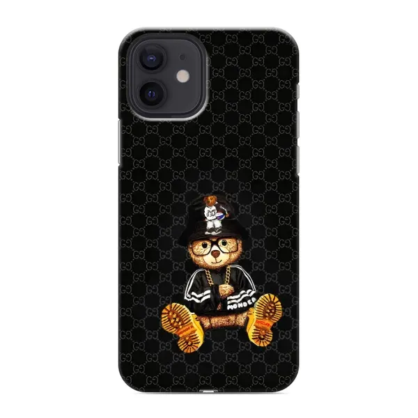 Чехол с рисунком «Тедди Гуччи» для iPhone 12 mini Чехол с рисунком «Тедди Гуччи» для iPhone 12 mini