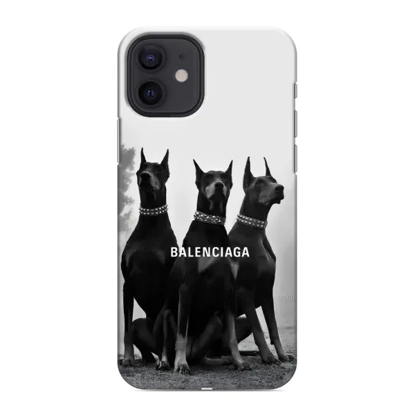 Чехол с рисунком «Три добермана» для iPhone 12 mini Чехол с рисунком «Три добермана» для iPhone 12 mini