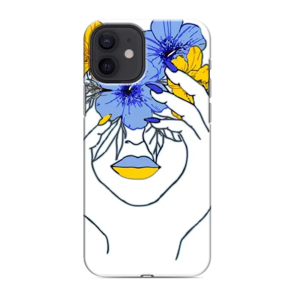 Чехол с рисунком «Украинка на всю голову» для iPhone 12 mini Чехол с рисунком «Украинка на всю голову» для iPhone 12 mini