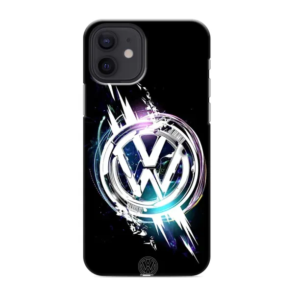 Чехол с рисунком «Volkswagen на черном» для iPhone 12 mini Чехол с рисунком «Volkswagen на черном» для iPhone 12 mini