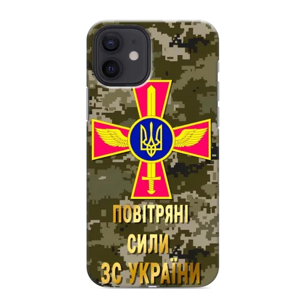 Чехол с рисунком «ВС ЗСУ» для iPhone 12 mini Чехол с рисунком «ВС ЗСУ» для iPhone 12 mini