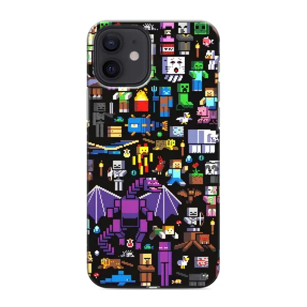 Чехол с рисунком «Все персонажи» для iPhone 12 mini