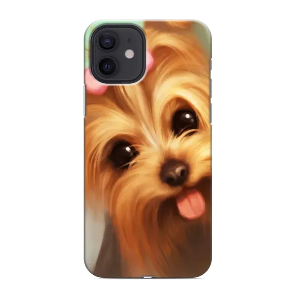 Чехол с рисунком «Йоршенский терьер» для iPhone 12 mini Чехол с рисунком «Йоршенский терьер» для iPhone 12 mini