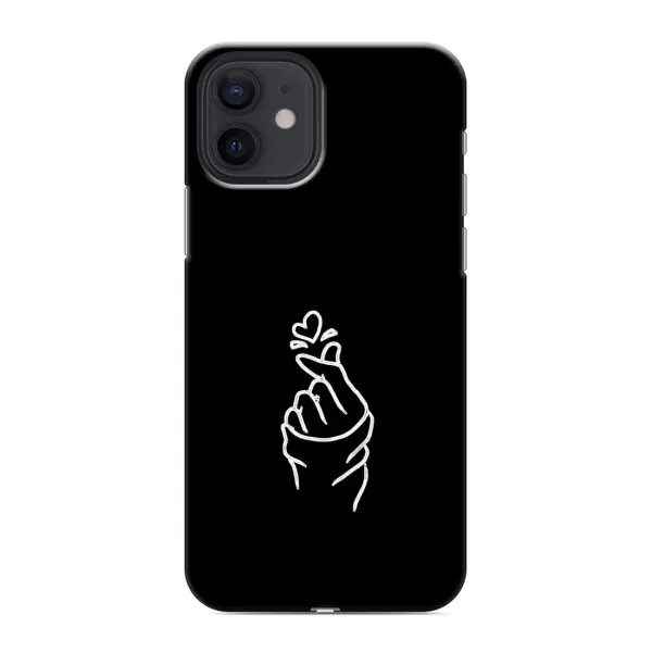 Чехол с рисунком «Знак Сердечка» для iPhone 12 mini Чехол с рисунком «Знак Сердечка» для iPhone 12 mini