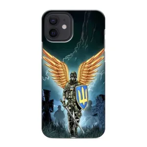 Патриотический Чехол для iPhone 12 mini (ЗСУ з крильями)