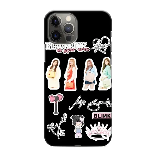 Чехол с рисунком «Арт блэкпинг» для iPhone 12 Pro Max Чехол с рисунком «Арт блэкпинг» для iPhone 12 Pro Max