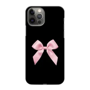 Чехол банты для iPhone 12 Pro Max (Бант на черном)