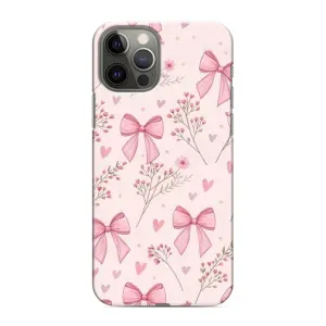 Чехол банты для iPhone 12 Pro Max (Банты с цветами)